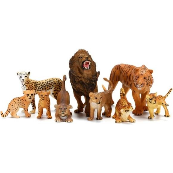 20 PCS Safari Animals Figures Toys, Realistic Plastic Animals Figurines - Picture 4 of 8